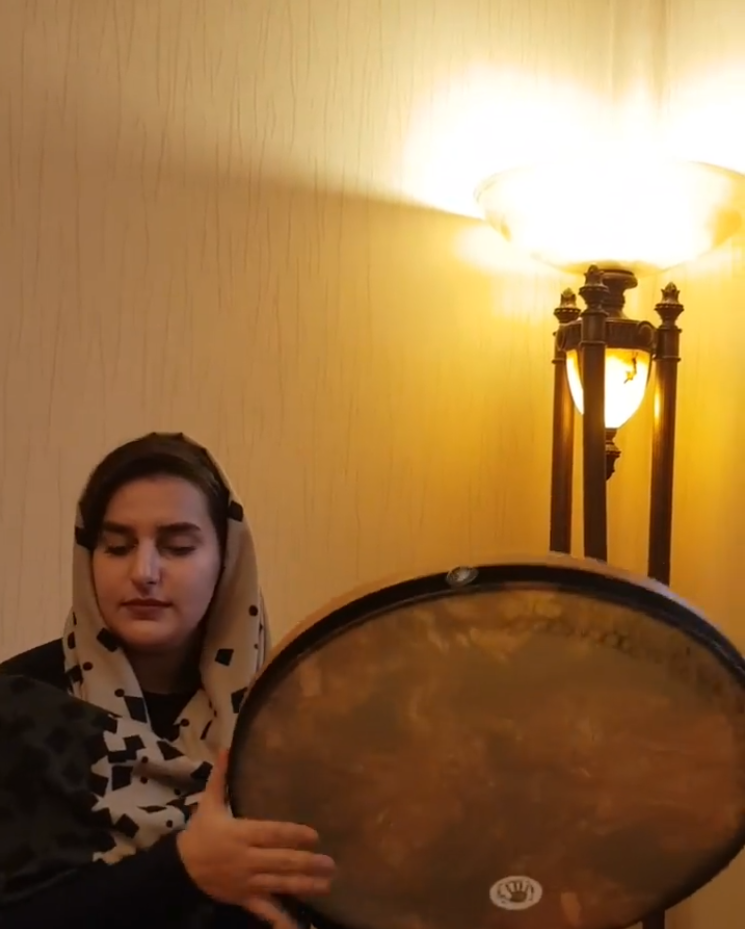 ویدیوی معرفی دف حرفه‌ای